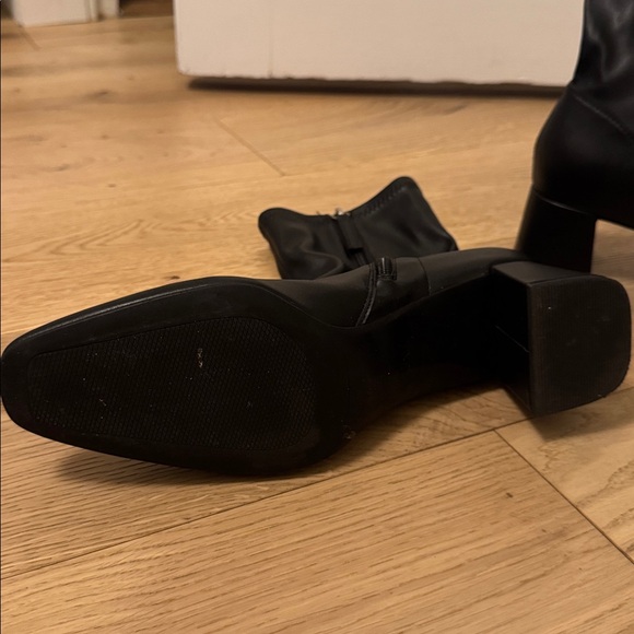 ZARA ankle boots black size 41 (11) - Picture 4 of 6